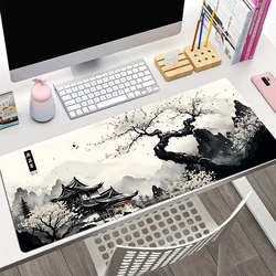 Landscape ink painting Mouse Pad Desk Pad Mouse Mat Game Mouse pad Gift Mouse Pad Anti-Slip Rubber Base Extended Keyboard Pad