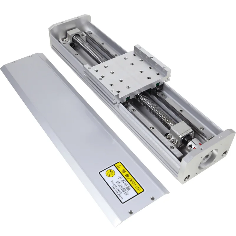 Double-Wire Linear Module Guide Rail of Module Ball Screw Step Rail Sliding Table CNC Workbench Sealed Guide Rail Module