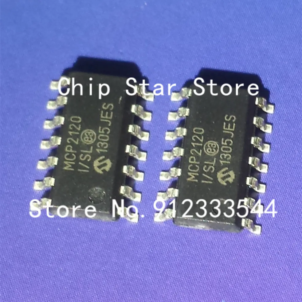 5-50pcs  MCP2120-I/SL MCP2120T-I/SL MCP2120 SOIC14 IR Encoder/Decoder IrDA UART to IR 312.5 Kbaud 100%New And Original