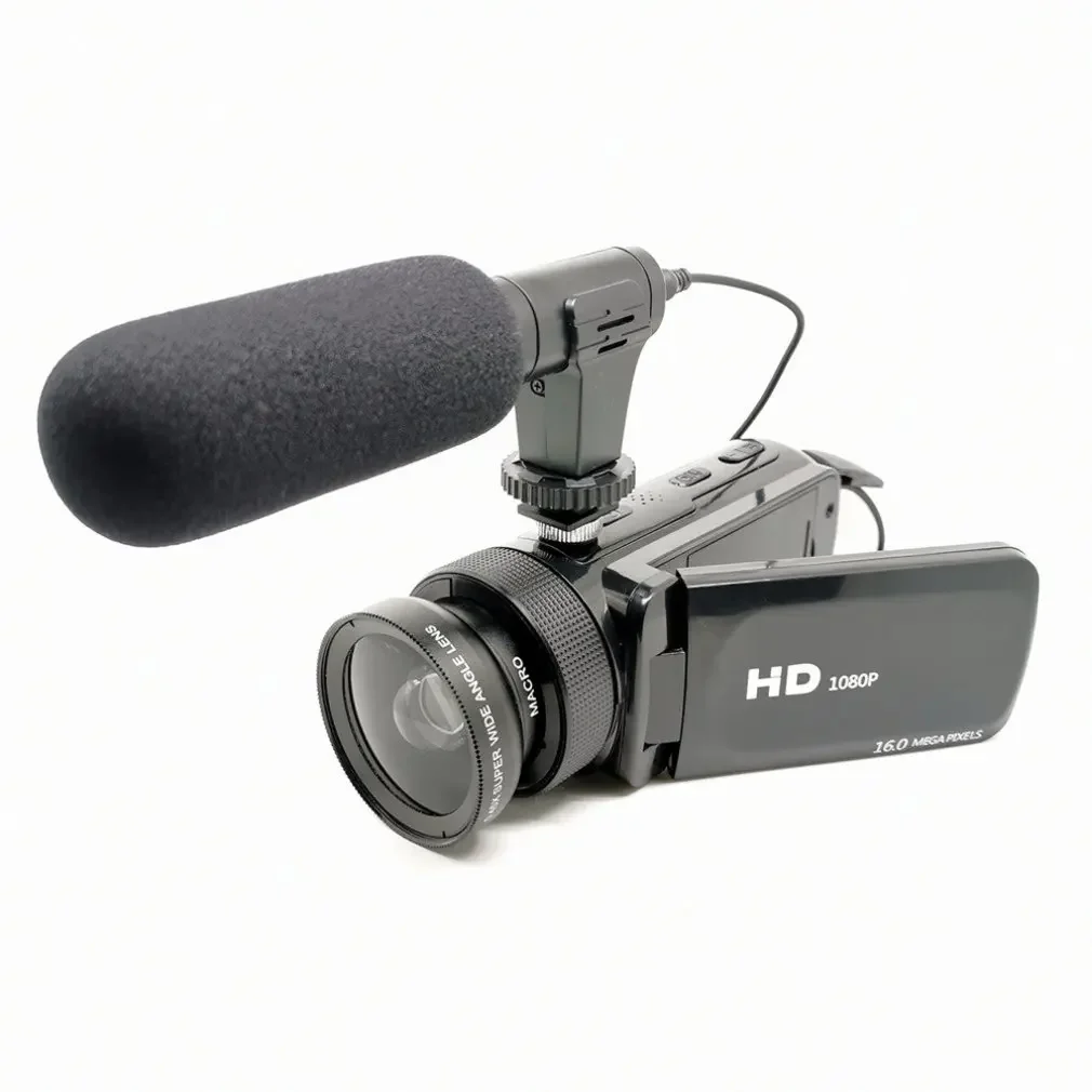 High Definition Digital Video Camera With Microphone Wide-angle Lens Home Durable Digital Video Camera - Image 2