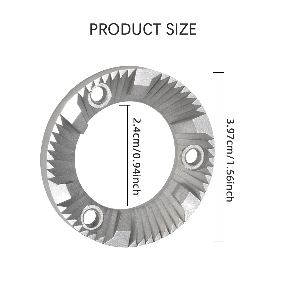 Espresso Coffee Grinder 40mm Replacement Set of Burrs Replacement for Coffee Grinder