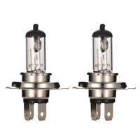 GOOFIT 2pcs/set Motorcycle H4 Head Light Bulbs 12v 35w High Low Beam for 50cc-250cc Chinese Scooter Go Kart ATV Dirt Pit Bike