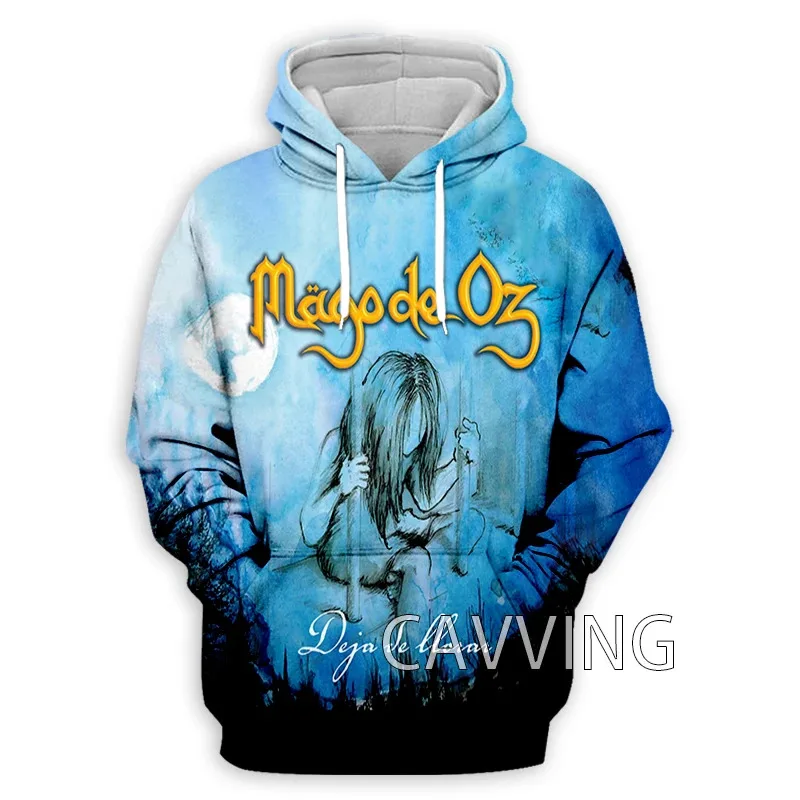 Sudadera con Capucha de Moda con Estampado 3D de Mago de Oz, Sudadera Harajuku, Ropa para Mujer/Hombre U01