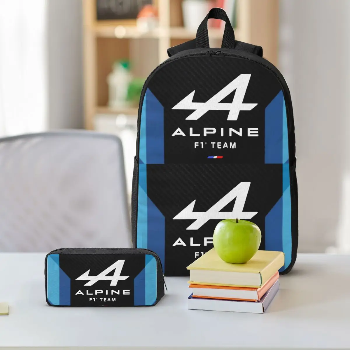 جبال الألب فريق حقيبة الظهر طالب بنين بنات BookBag حقيبة مدرسية حقائب كتف الكمبيوتر 3ps معزول حقيبة الغداء مقلمة