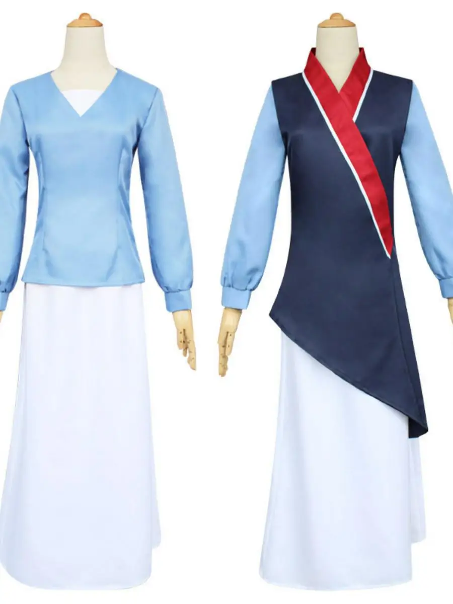 loween Costume Clothes Children's Clothing Hua Mulan Stage Costume Ethnic Cotton Traditional Chinese Women's Clothing