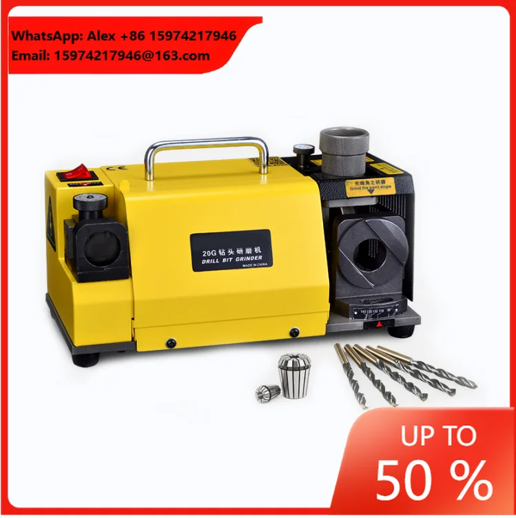 Hokang Drill Bit Grinder Re-sharpening Machine Universal 3-13mm Industrial Drill Bit Sharpener For Drill