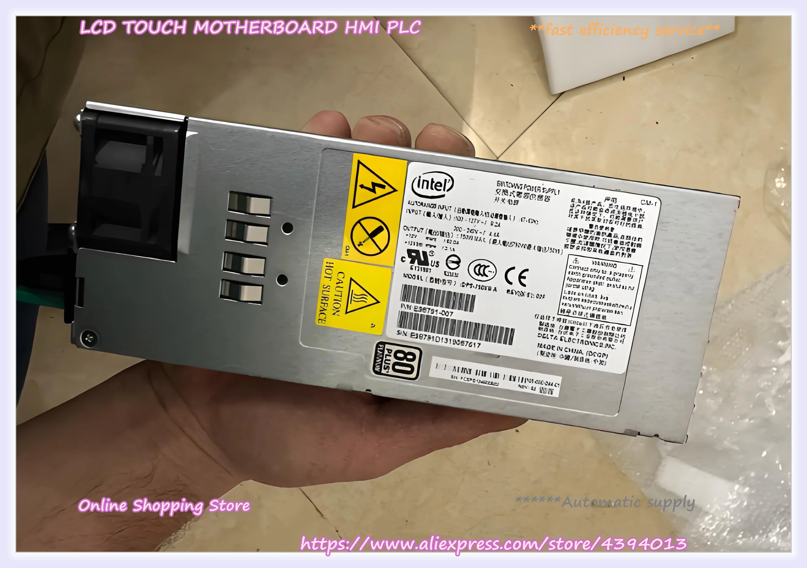 ل الأصلي E98791-007 DPS-750XB A 750 واط R2200GZ اختبار 90% جديد محول الطاقة