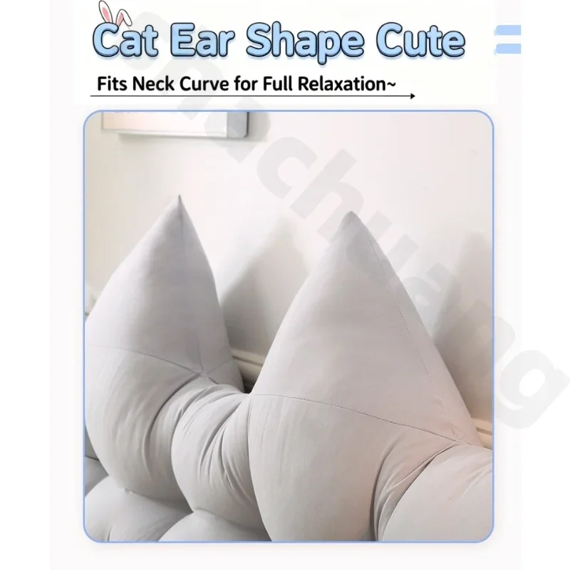 بساطتها السرير اللوح الأمامي وسادة مسند الظهر وسادة مع المضادة للانزلاق التعادل الأشرطة ل أريكة تتامي الخصر غرفة الطفل دعم ديكور #3