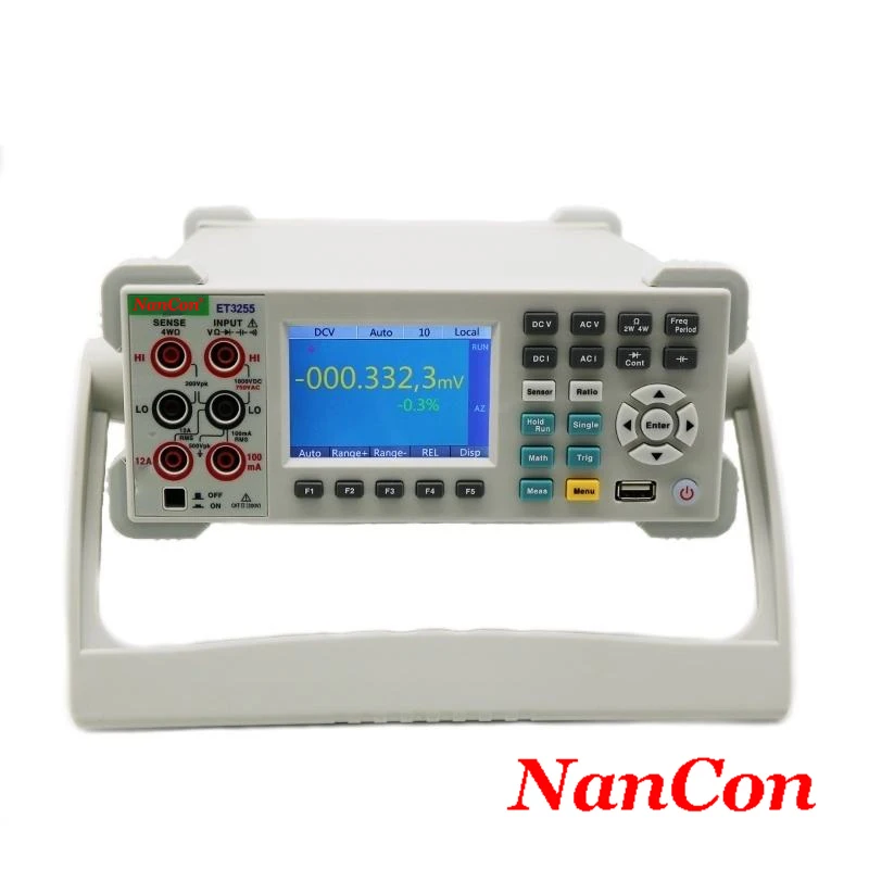 ナンコン ET3255 デジタルマルチメーター 精度0.01 IP67保護 110V電圧 電気測定用1年保証