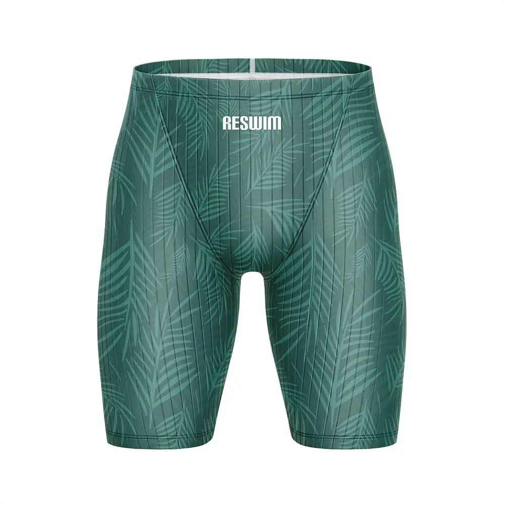 

Summer Printing Men's Tight Swim Shorts Quick Dry Swimming Trunks GYM Swim Training Pants Swimsuit Diving Beach Surfing Jammer