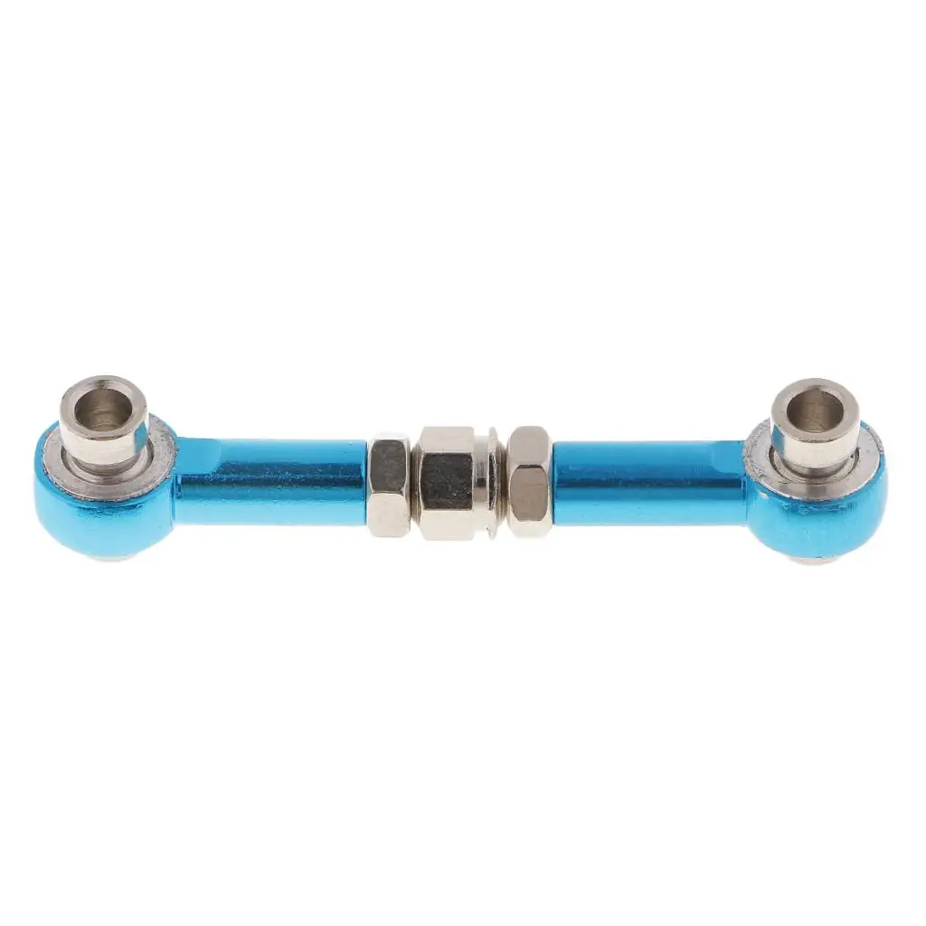 Heavy Duty RC Car Steering Linkage Aluminum Pull Rod 38 48mm Adjustable for HSP 94122