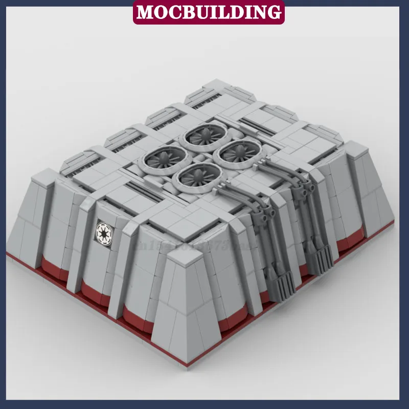 MOC Space Wars Troop Generator Building Model Assembly Building Block Barracks DIY Collection Toy Gift