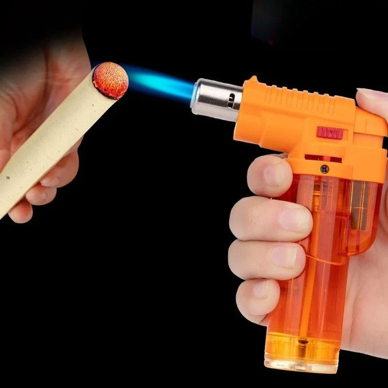 Ignition Spray Gun Mugwort Cigar Windproof Lighter Baking Flamethrower Moxibustion Cigarette Lighting Tool Smoking Gift
