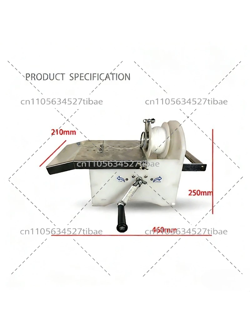 Hand-cranked automatic Food Material Portable Manual Sausage Twisting Machine Sausage Knotting Tying Binding Linker Machine