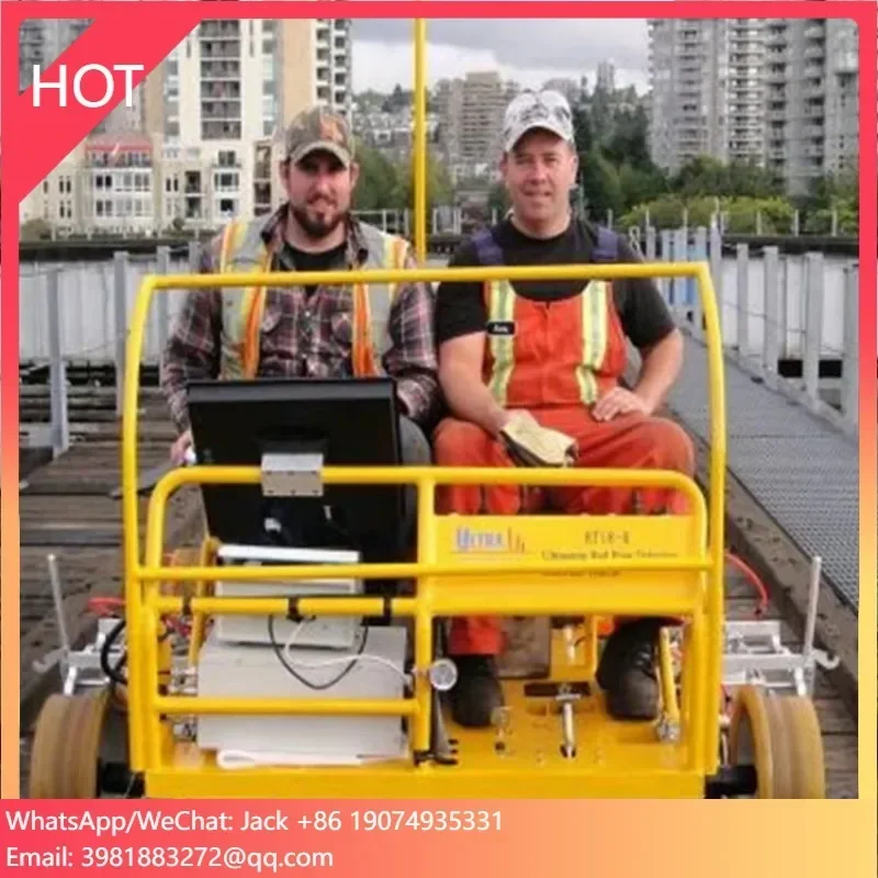 Portable Ultrasonic Automated Transfer Trolley Railway Safety Inspection Car Reliable Railway Track Inspection Vehicles
