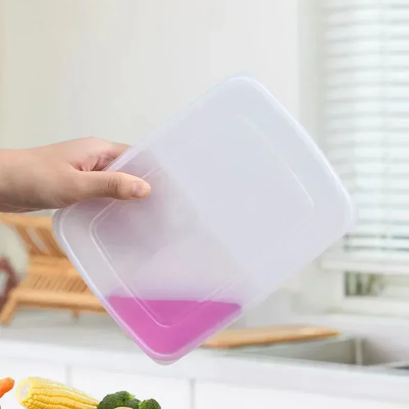 Food Preservative Box Compartment Fruit Vegetable Storage Box Refrigerator Organizer Meat Onion Ginger Kitchen Tool