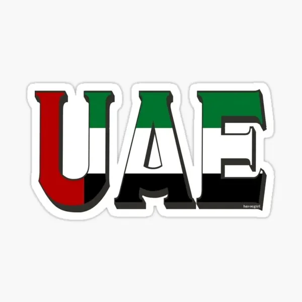 United Arab Emirates UAE Flag Eagle Stickers Car Truck Boat Bicycle Wall Table Motorcycle Off-road Racing Helmet Camper Decal