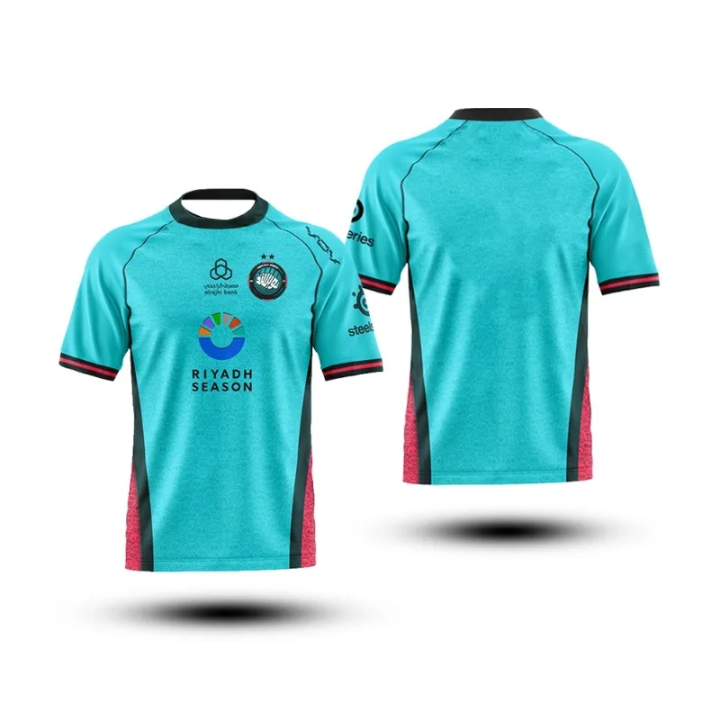 PUBG Esports Club 2025 Maglie uniformi PUBG Professional League Training Asciugatura rapida Top Fans T-shirt personalizzazione regalo