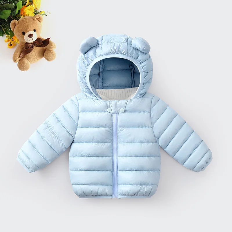 

Boys Coat Cotton Jacket Windbreak Outerwear 2024 Light Winter Autumn Thicken Warm Skiing Christmas Gift Children's Clothing