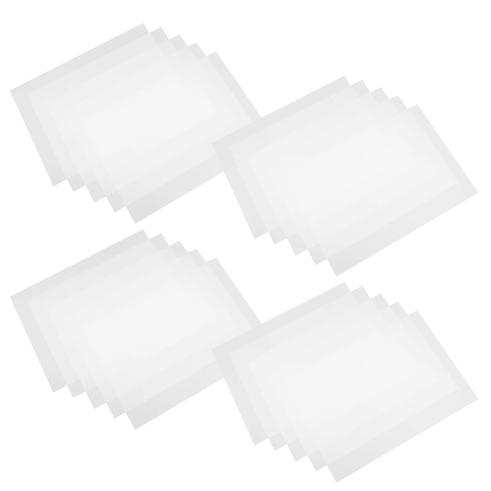 20 قطعة من فيلم نقل الحرارة مقاس A4 بلمسة نهائية غير لامعة وطباعة عالية الدقة متوافقة مع تصاميم حية تدوم طويلاً على بوليستر القطني #2