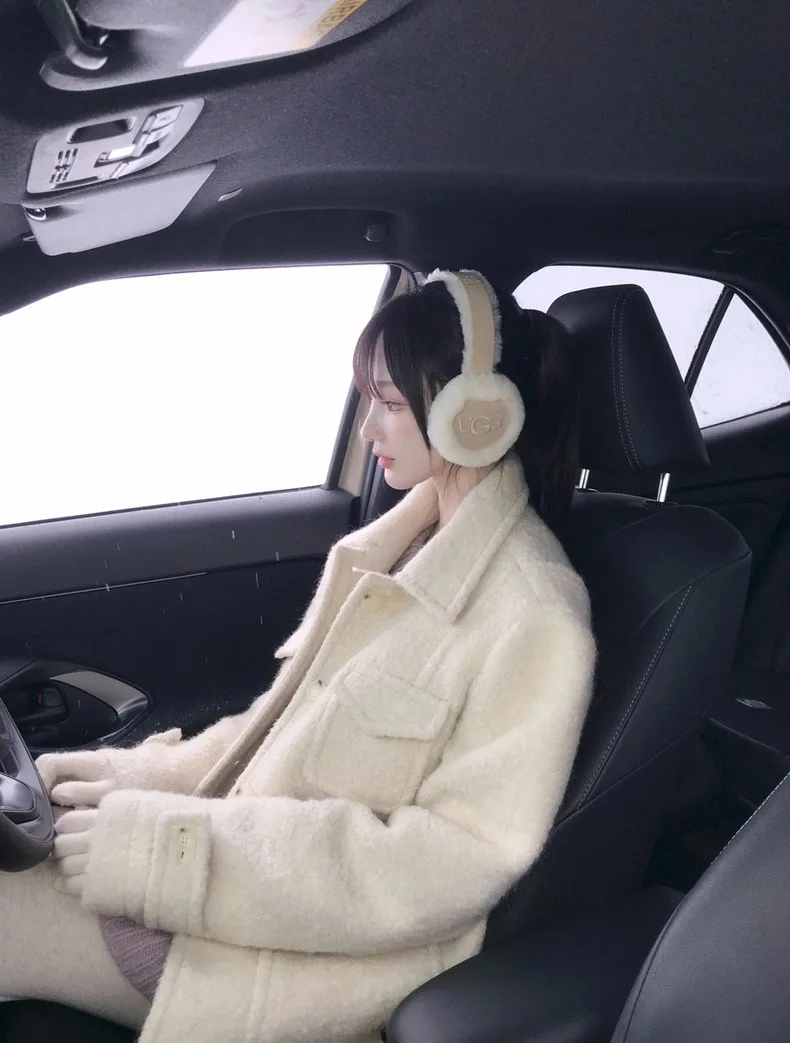 

Корейское шерстяное пальто средней длины для женщин, шерстяной костюмный жакет, теплый повседневный свободный крой, модный для середины зимы