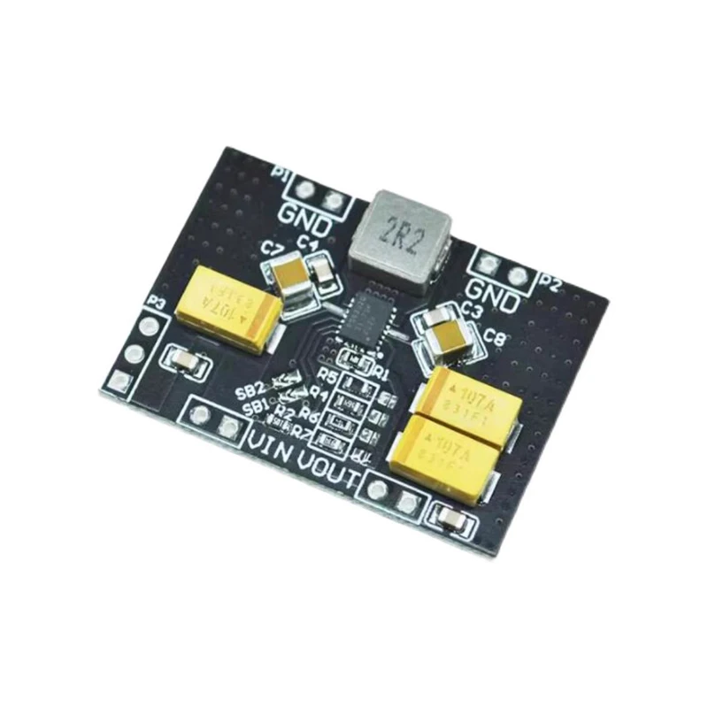 TPS63020 Automatic Buck-boost Step up Down Power Supply Module 2.5V 3.3V 4.2V 5V Lithium Battery Low Ripple Voltage Converter