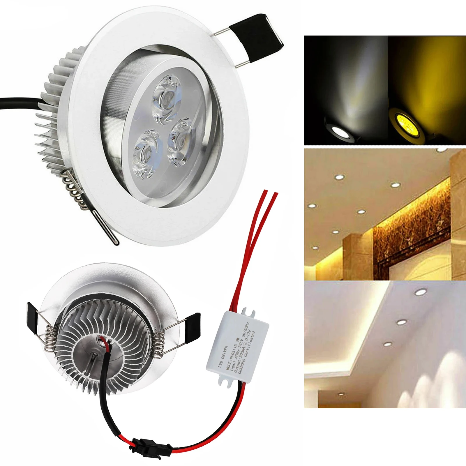 12V 24V 3W Dimmable…