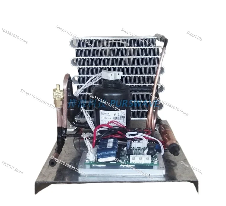 

ST19C микрокомпрессор конденсаторный блок DC12V24V48V небольшой холодильник кондиционер холодильный блок