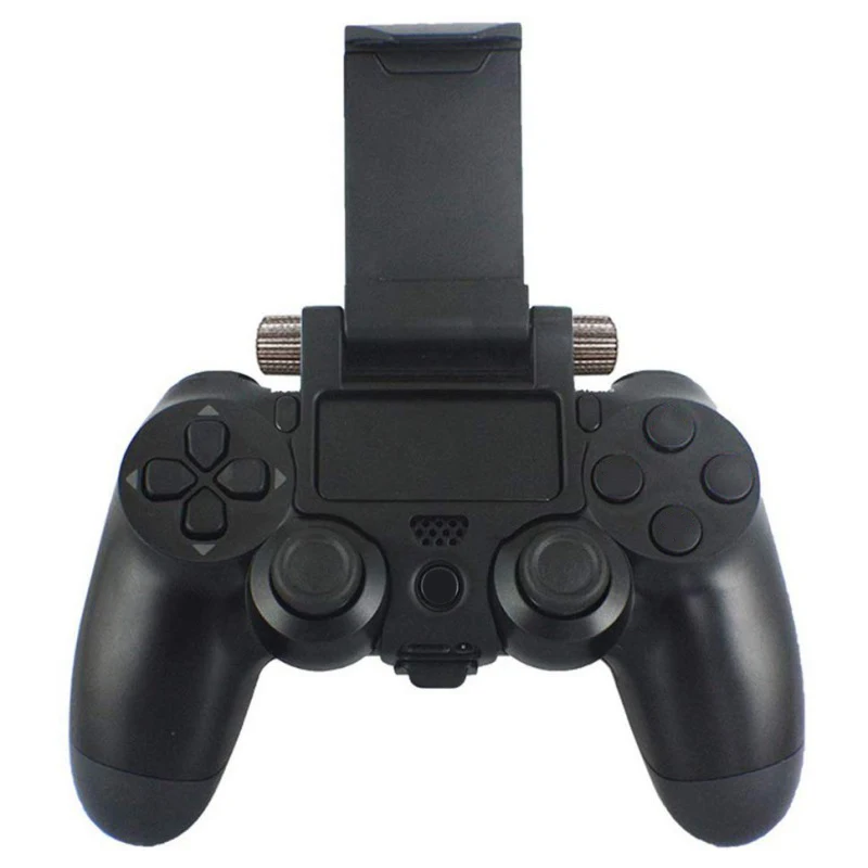 Durable Clamp Handle Bracket for PS4 DualShock 4 Game Controller Gamepad Adjustable Clip Clamp Mobile Phone Gaming Clip Holder
