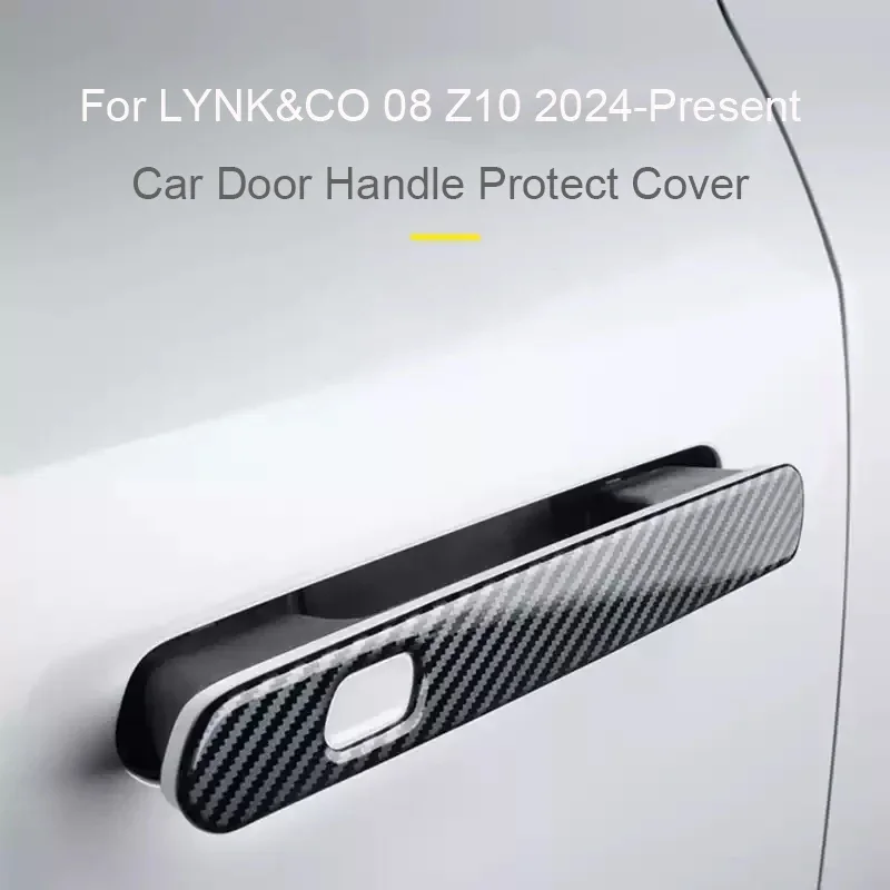 

For LYNK&CO 08 Z10 2024-Present Car ABS Door Handle Cover Anti Scratch Waterproof Durable Auto Exterior DecorationAccessory