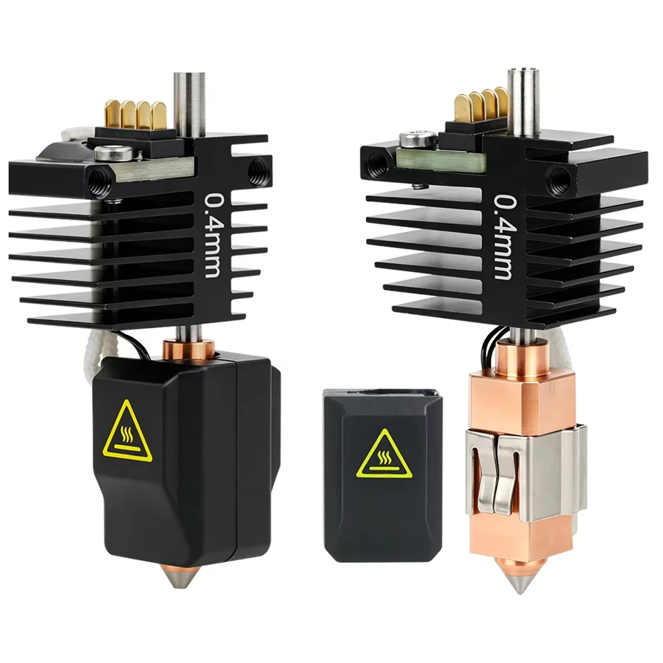 Für Flashforge Creator 5 5 Pro Hotend-Kits, Ganzmetall-Hot-End-Baugruppe, gehärtete Stahldüse 0,25 0,4 0,6 0,8 mm für Creator 5 Pro – Detail 6