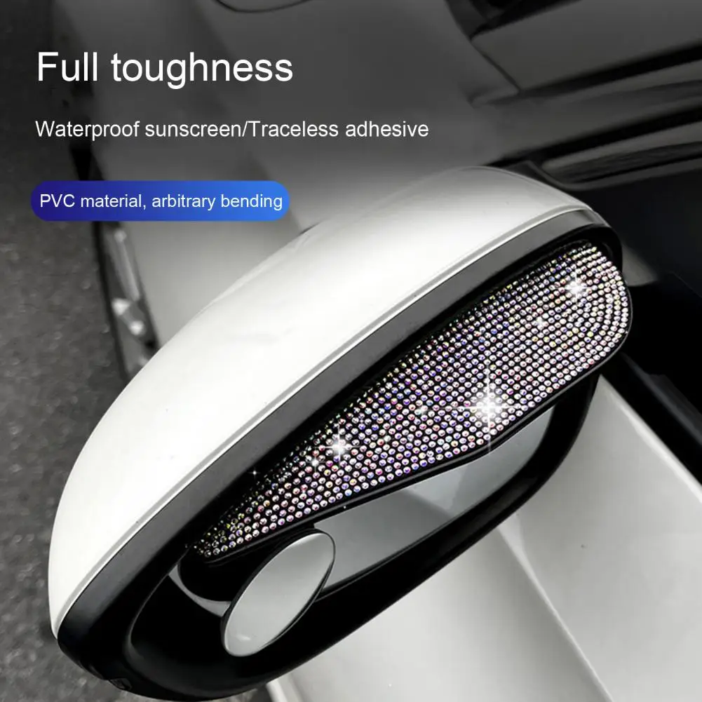 

Rainproof Mirror Guard for Cars Rear View Mirror Rain Guard Vehicle Accessories Mirror Rain Visor Eyebrow for Rearview Mirrors