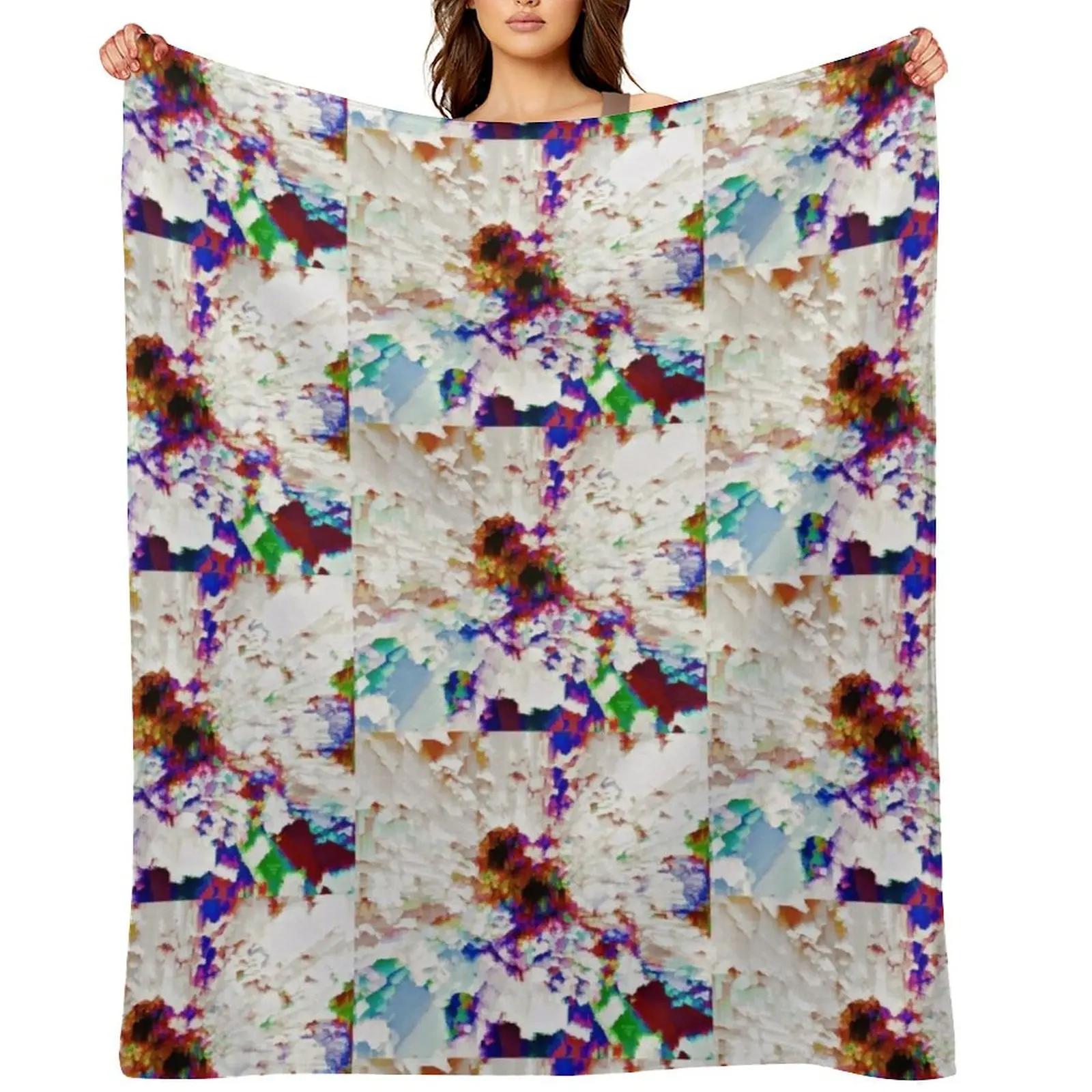 

Abstract Madness: Zow Throw Blanket christmas decoration Vintage Soft Big For Sofa Thin Blankets