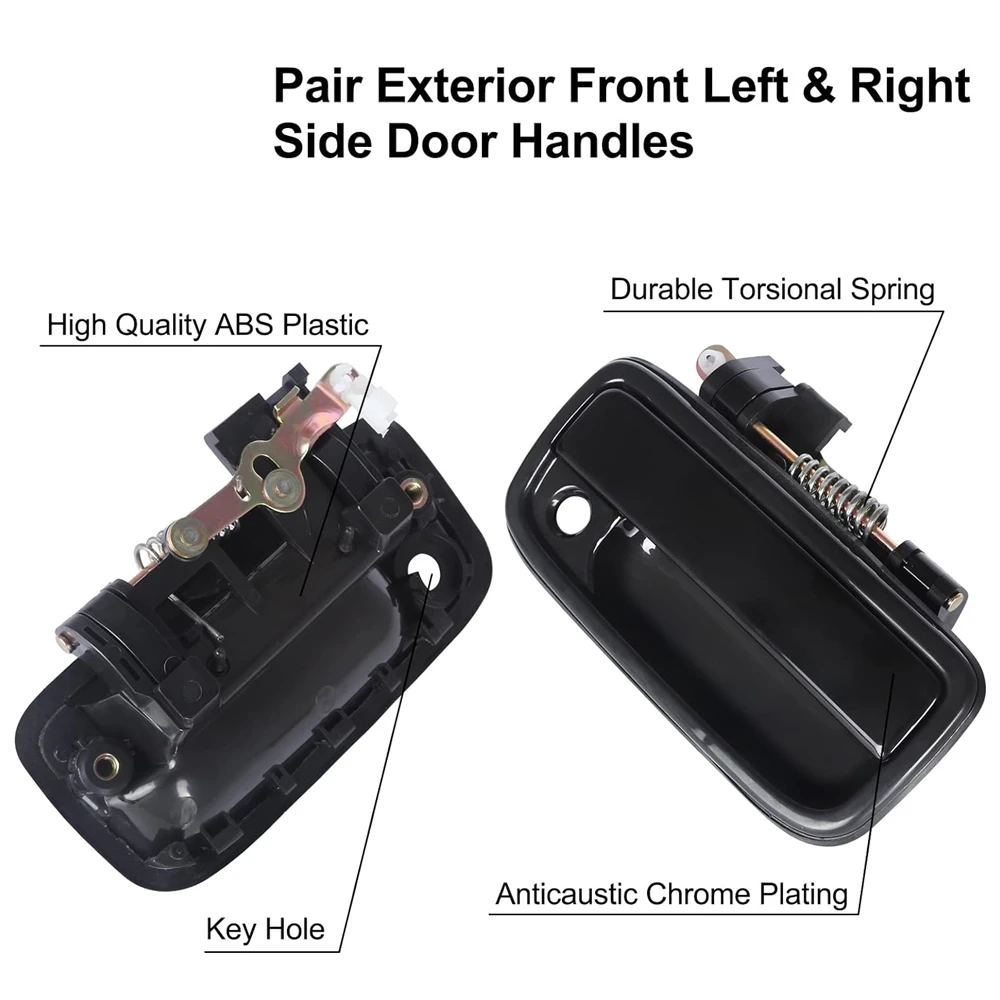 

for Toyota Tacoma Hi-lux 1995-12 Front Outside Exterior Door Handle Left and Right