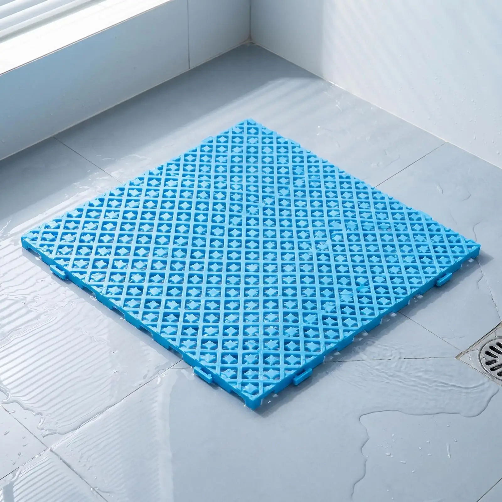 Tuiles composites, tapis composite à pores ouverts avec trous de drainage, séchage rapide
