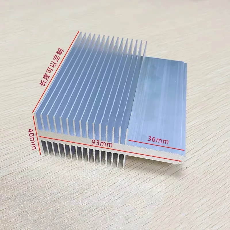 

93*40*100mm T type Thickened heat dissipation customization Transistor Heat Sink Powerful Electronic MOS Radiator Air Cooling