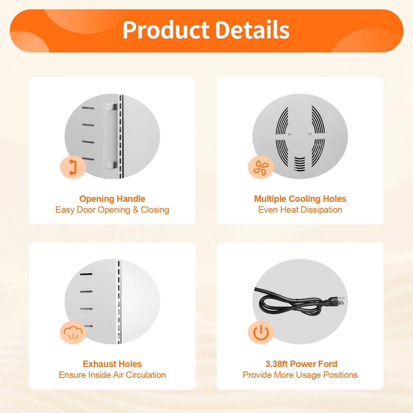 Food Dehydrator, 20 Layer Commercial Food Dehydrator, 1700W Large Capacity Food Dryer Machine for Jerky W/ Stainless Steel Trays