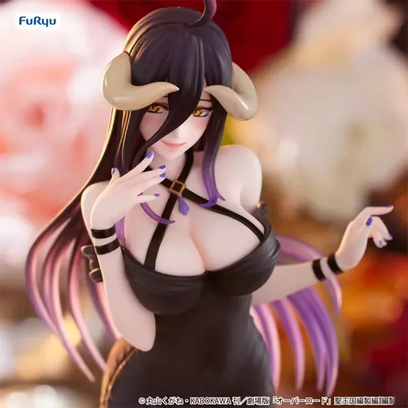 FuRyu Originele Trio-Try-iT Overlord Anime Figuur Albedo Korte Rok Jurk Action Figure Speelgoed voor Jongens meisjes Verjaardagscadeautjes