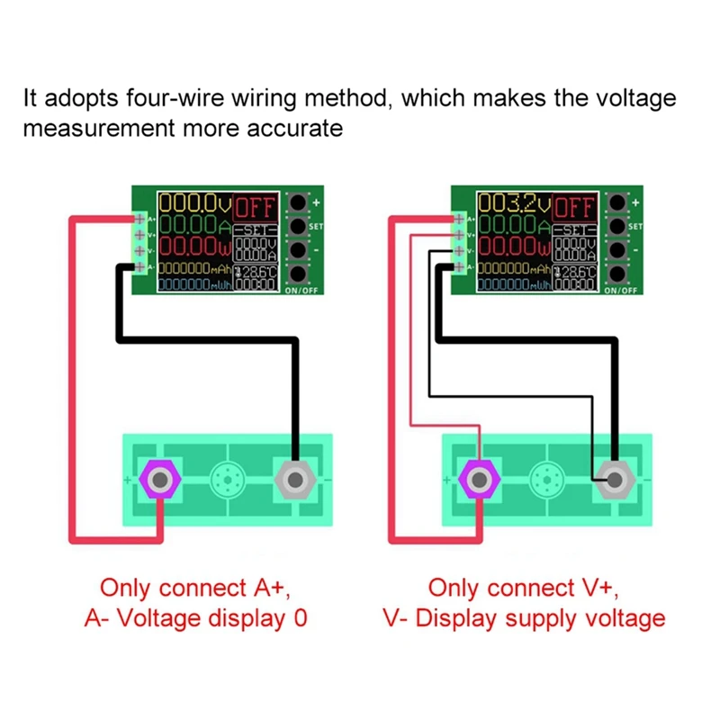 HOT SALE Digital Analyzer 150W 10A DC Battery Tools 4-Wire Lithium Battery Tester Adjustable Testing Module US Plug