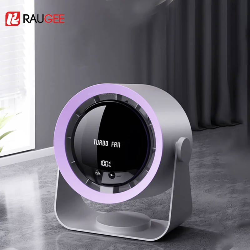 

Electric Turbo Fan 4000Mah Wireless Cool Air Circulator Fan USB Rechargeable Desktop Wall Ceiling Fan Cool Air Ventilator