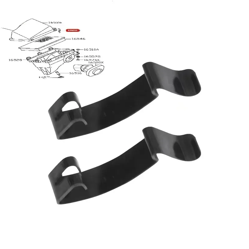 2Pcs Car Air Cleaner Filter Box Clip #165987S000 For Nissan SUV Pickup Armada Frontier  Maxima NV 04-17 Replacement Accessories