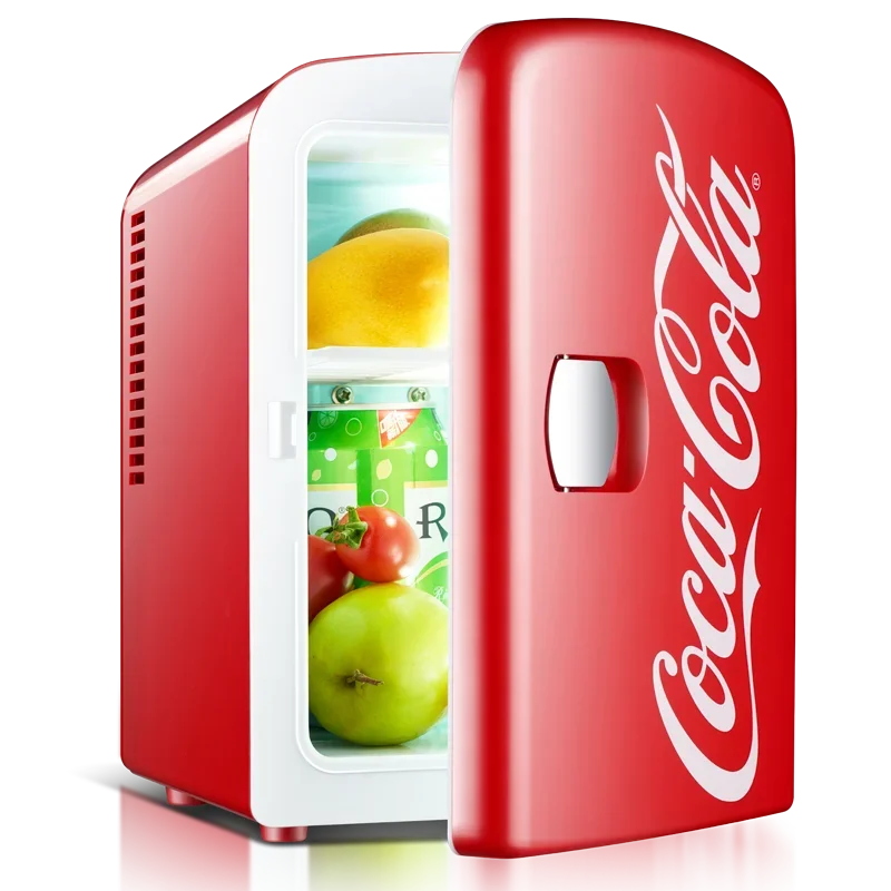 Mini Refrigerator para Car e Home, Dual Use, Cold e Hot, Breast Milk e Cosmetics, Student Dormitory