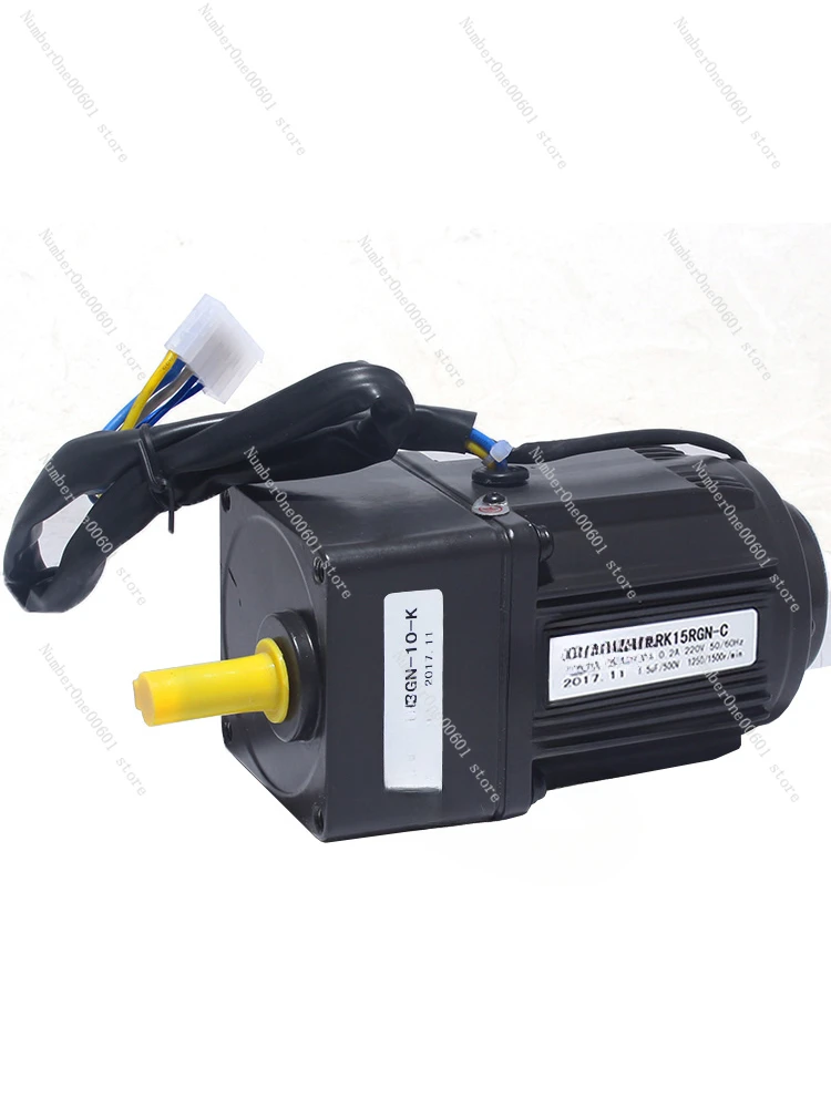 15W 220V AC gear speed motor 3RK15GN-C deceleration/variable speed motor motor, reversible motor