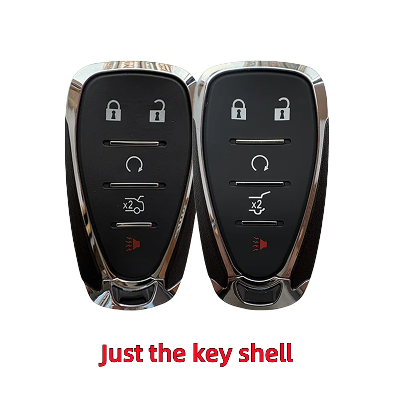 

For Chevrolet 5 Buttons Smart Car Remote Key Shell Replacement For Chevrolet Cruze Malibu Camaro Equinox Keys Fob Body Housing