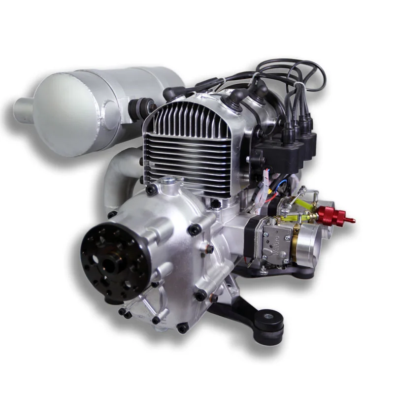 

DLE430 two-cylinder in-line two-stroke engine air-cooled experimental aircraft engine