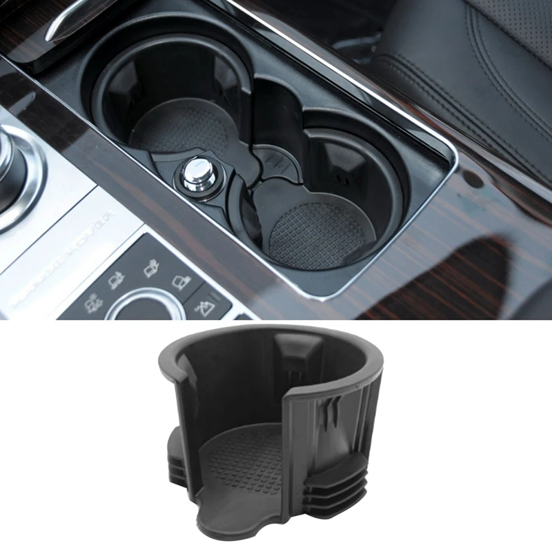 Car Center Console Cup Holder Insert LR021330 LR087454 For Land Rover Range Rover 2010-2017 Discovery 4 5 2010-2024