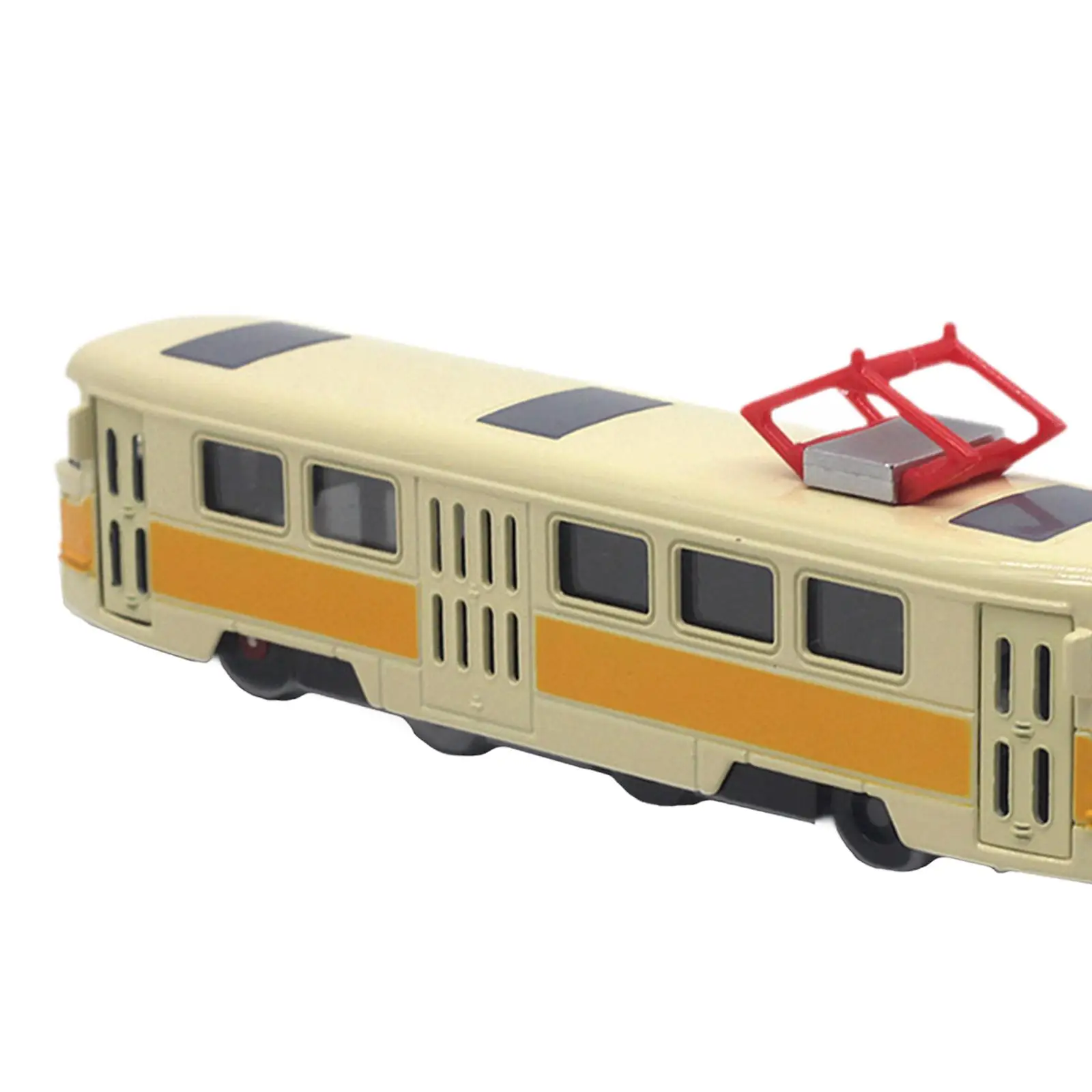 1:90 Scale Diecast Alloy Bus Vehicles Pull Back Car Toy for Party Favors