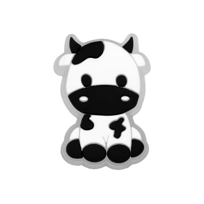 1 stücke LED Nette Tiere Schuhe Charms Lustige Ente Schwein Panda Katze Leuchtende Schuh Dekorationen Rosa Salamander Tintenfisch Clog Zubehör – Detail 4