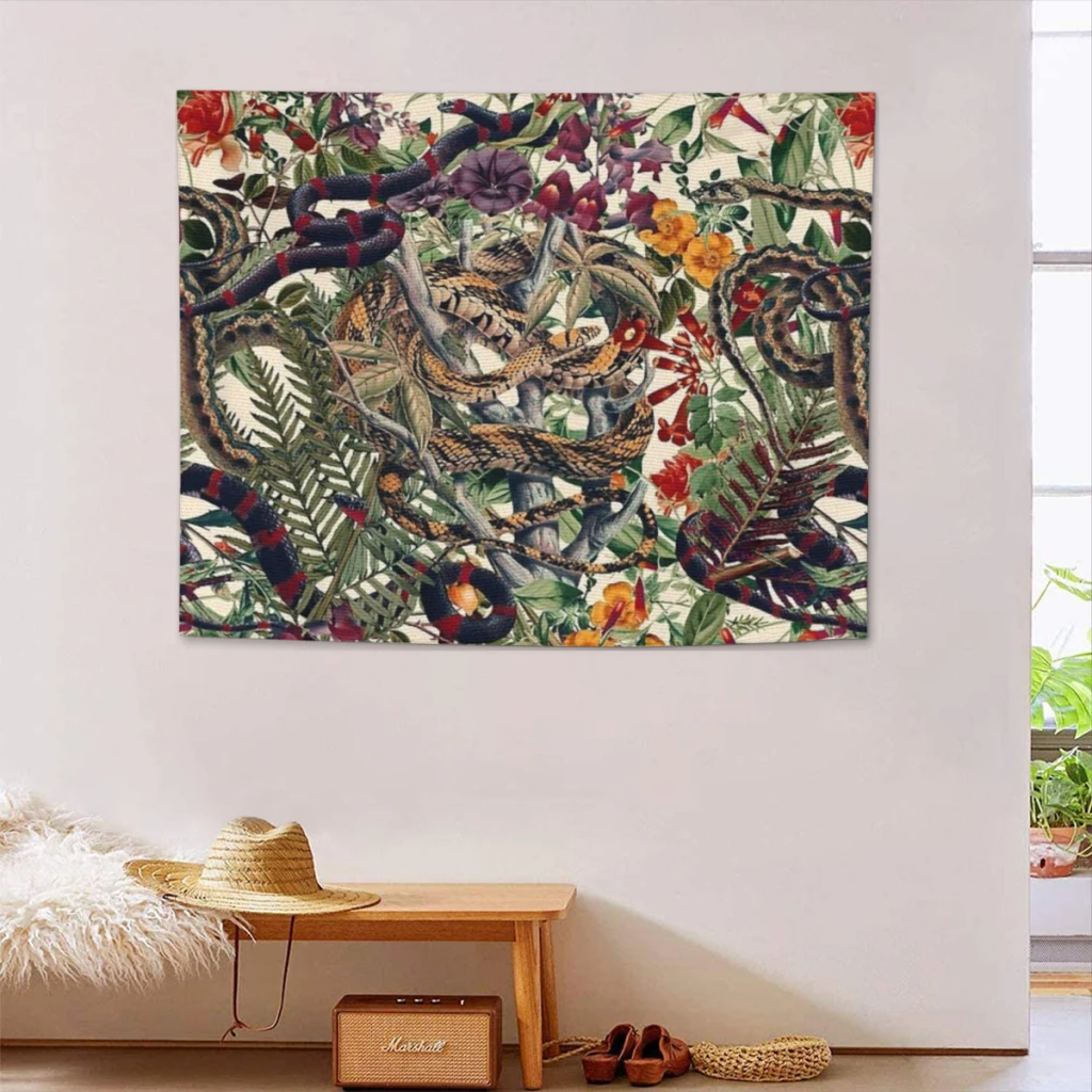 

Home Decoration Tapestry Dangers in the Forest II Tapestry Wall Art Tapestries Room Decors