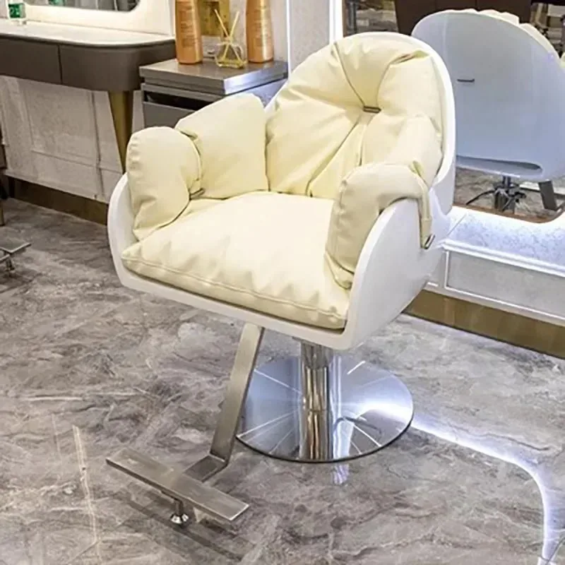 

Luxury Barbershop Barber Chair Lifting Premium Beauty Swivel Salon Chair Modern Stool Cadeira De Barbeiro Salon Furnitures